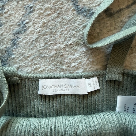 Jonathan Simkai knit bustier crop top size XS - Picture 3 of 3